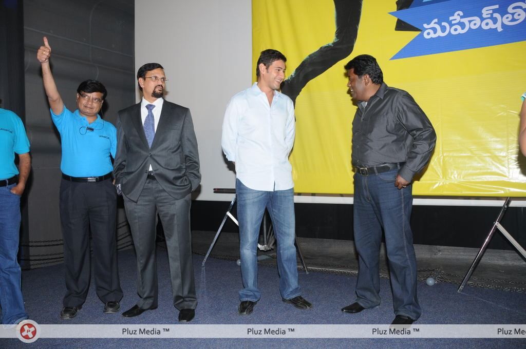 Mahesh Babu at UniverCell Dookudu Dookudu Contest - Pictures | Picture 124060
